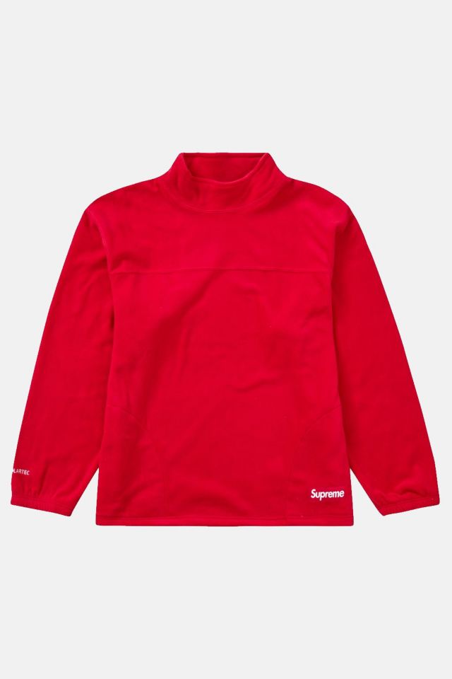 トップスLサイズ Supreme Polartec Mock Neck Pullover