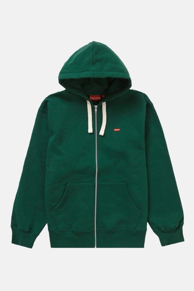 Supreme Small Box Drawcord Zip Up Hooded Sweatshirt