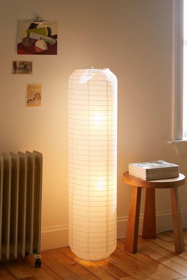 Paper on sale floor lamp