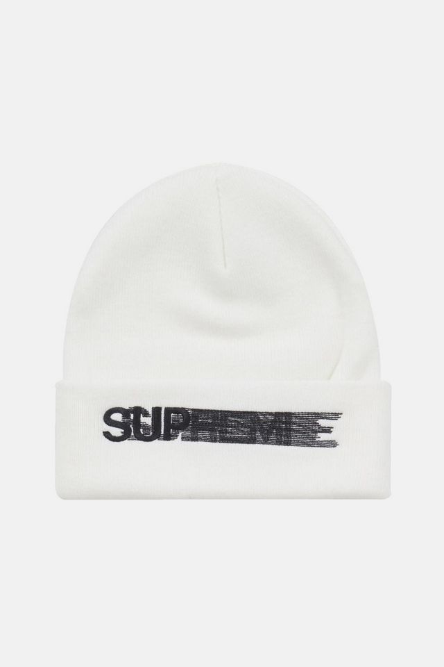 Supreme Motion Logo Beanie (SS23) | Urban Outfitters