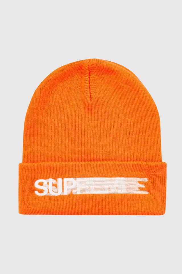 *New* Supreme top Motion Logo Beanie SS23 Black