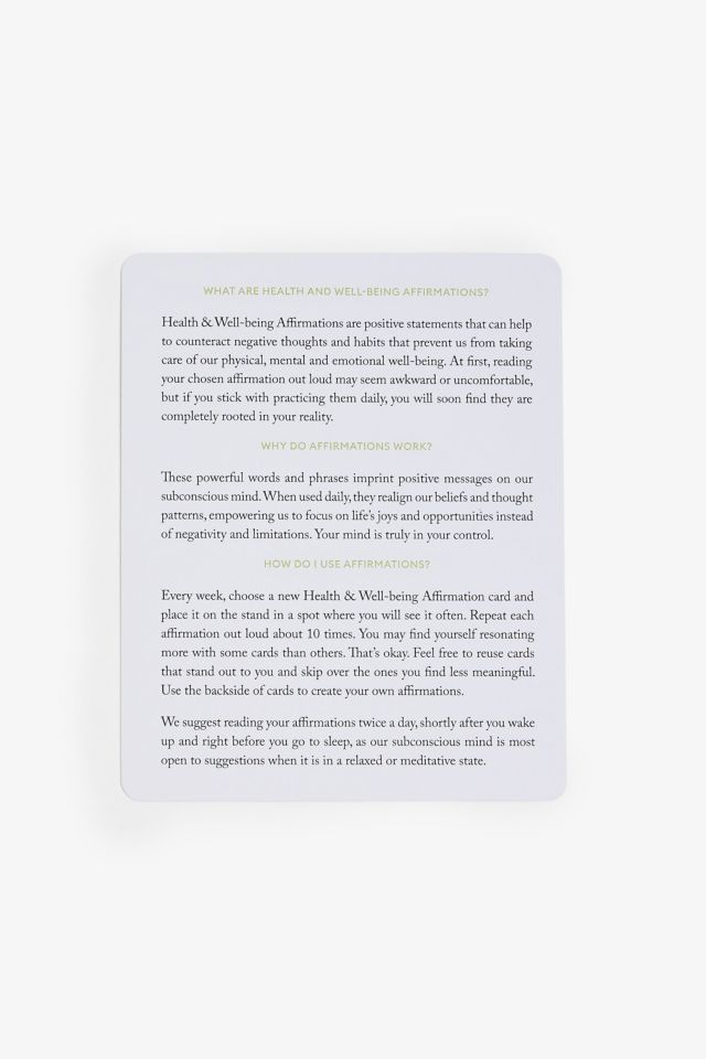 Mindful Affirmations Card Deck by Intelligent Change #4
