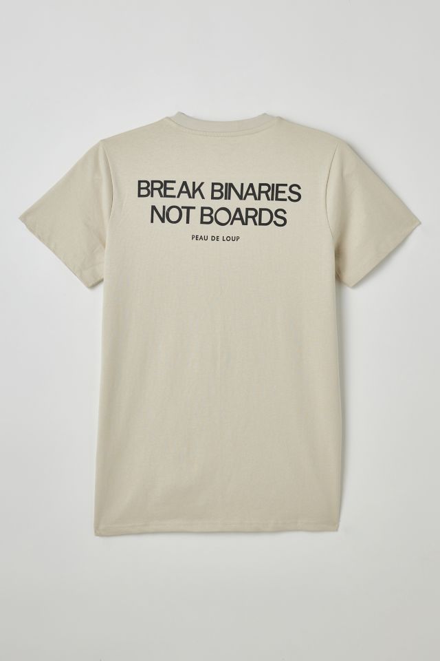 Peau De Loup X Skate Like A Girl UO Exclusive Breaking Binaries Tee #2