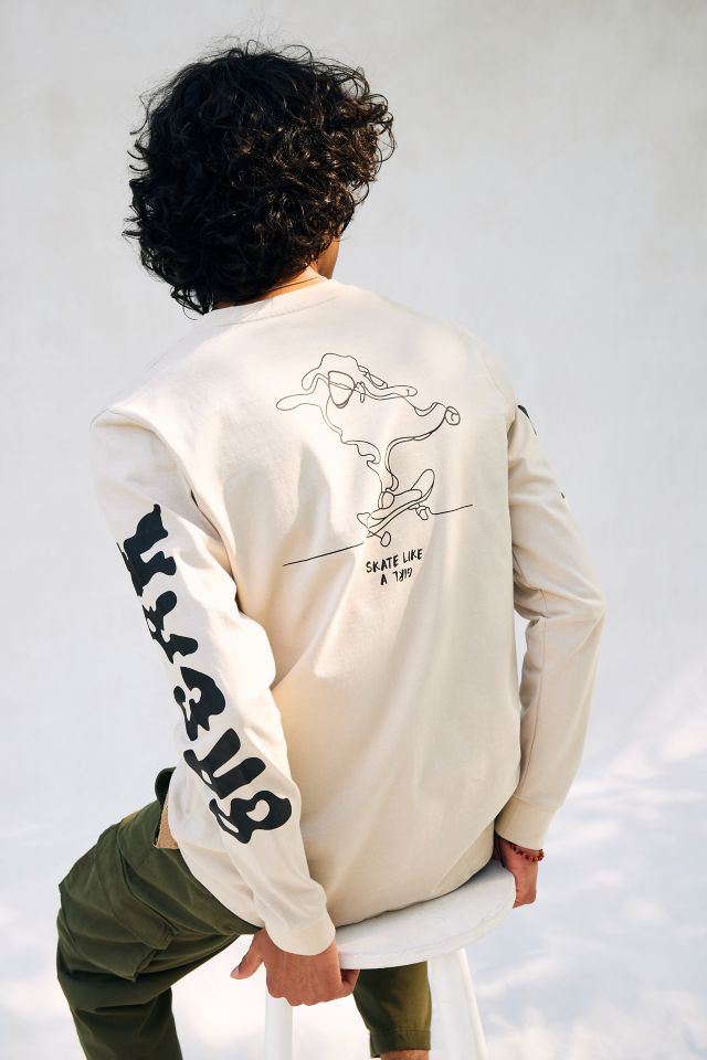 Peau De Loup X Skate Like A Girl UO Exclusive Long Sleeve Tee #2