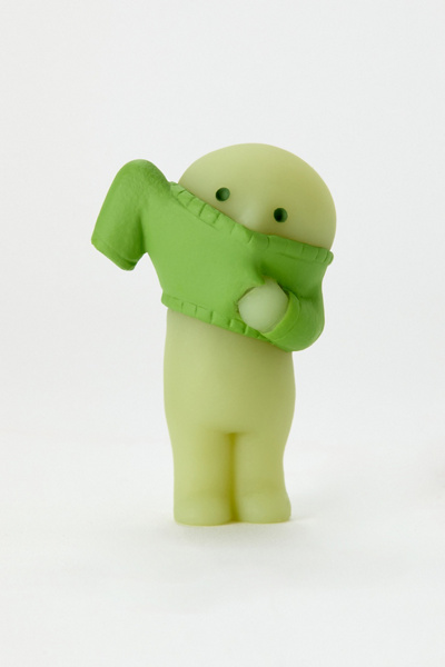 Smiski Glow-In-The-Dark Blind Box Figure in Dressing Series at Urban Outfitters