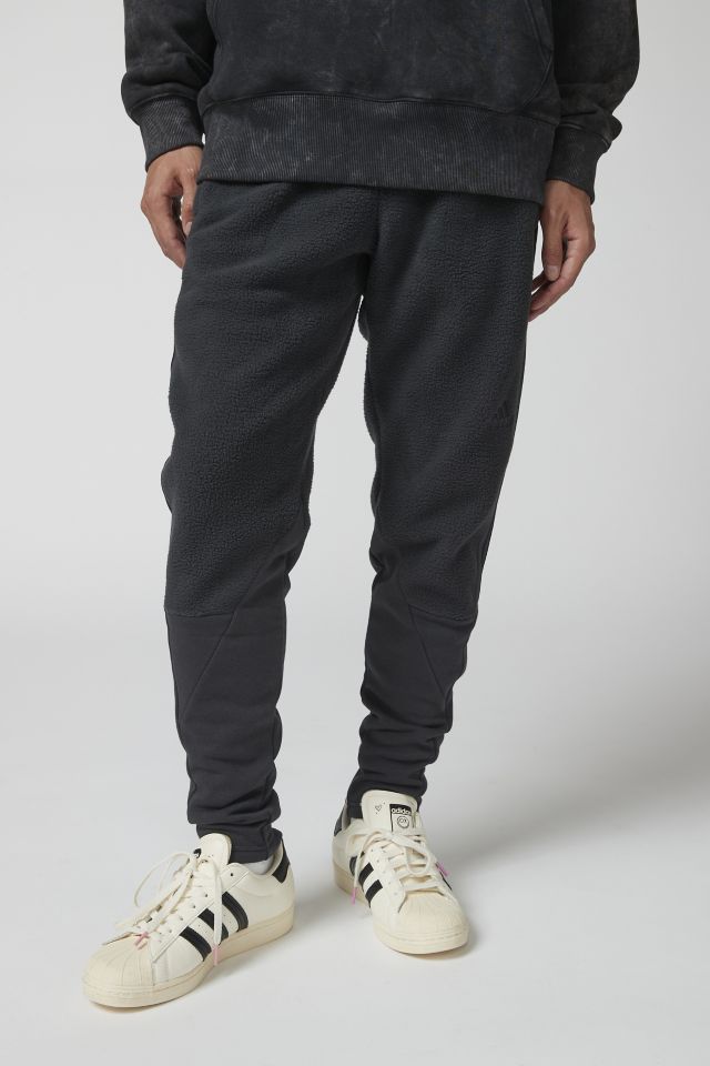 Adidas winterized best sale track pants