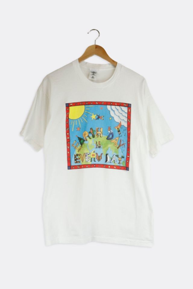 Vintage Earth Day Every Day T Shirt | Urban Outfitters