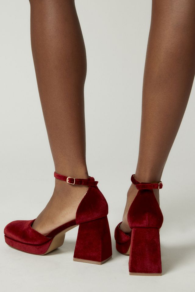 Chaussures Coconuts Par Matisse Talon Plateforme En Velours Misha #2