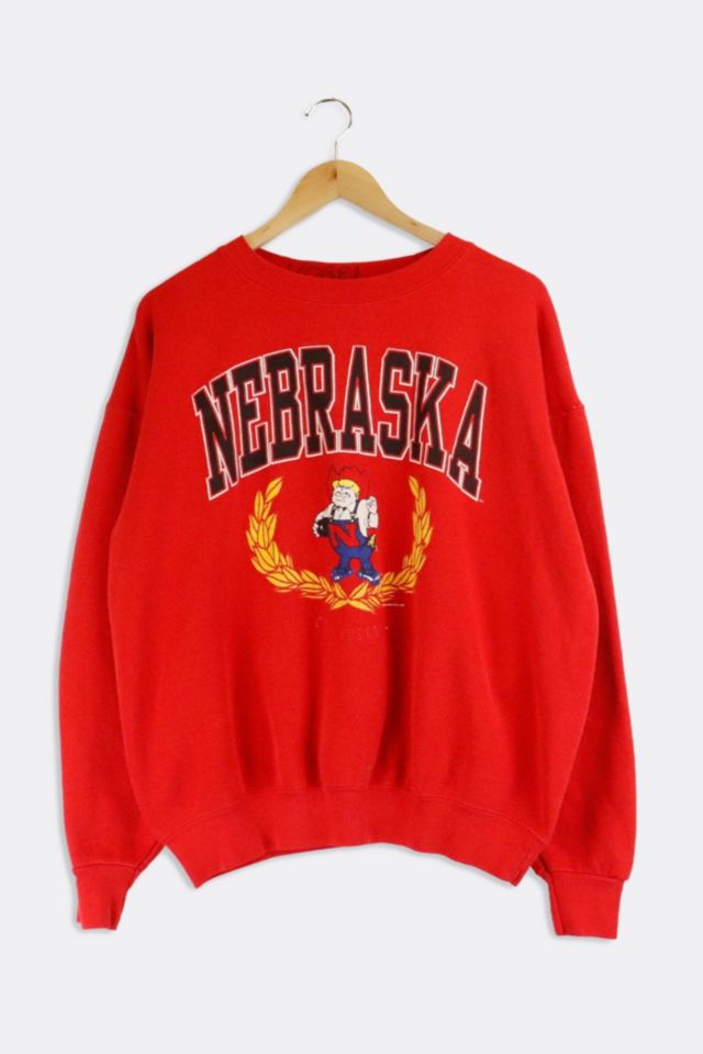 Vintage Nebraska Cornhuskers Mascot Sweatshirt | Urban Outfitters