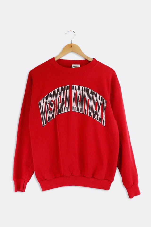 Vintage Western Kentucky Spell Out Sweatshirt Urban Outfitters