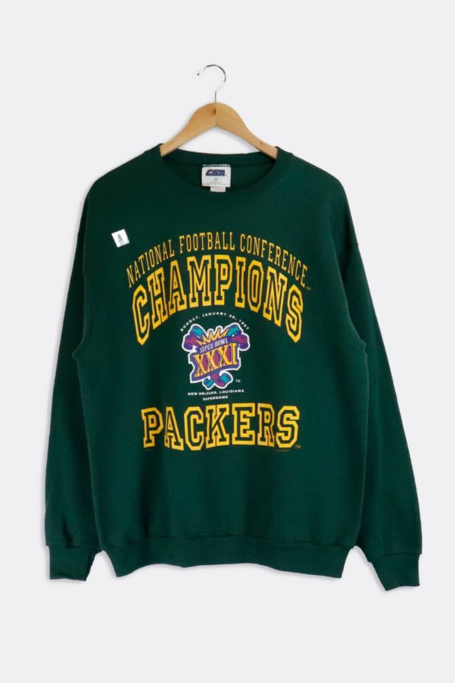 Unisex Vintage 1997 Green Bay Packers Super Bowl Sweatshirt USA