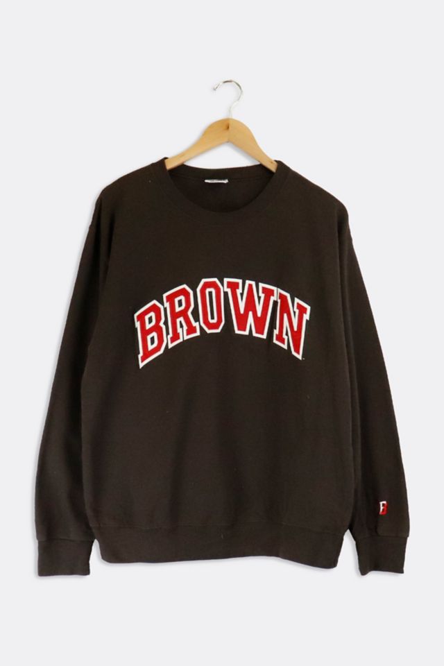 Vintage brown 2024 university sweatshirt