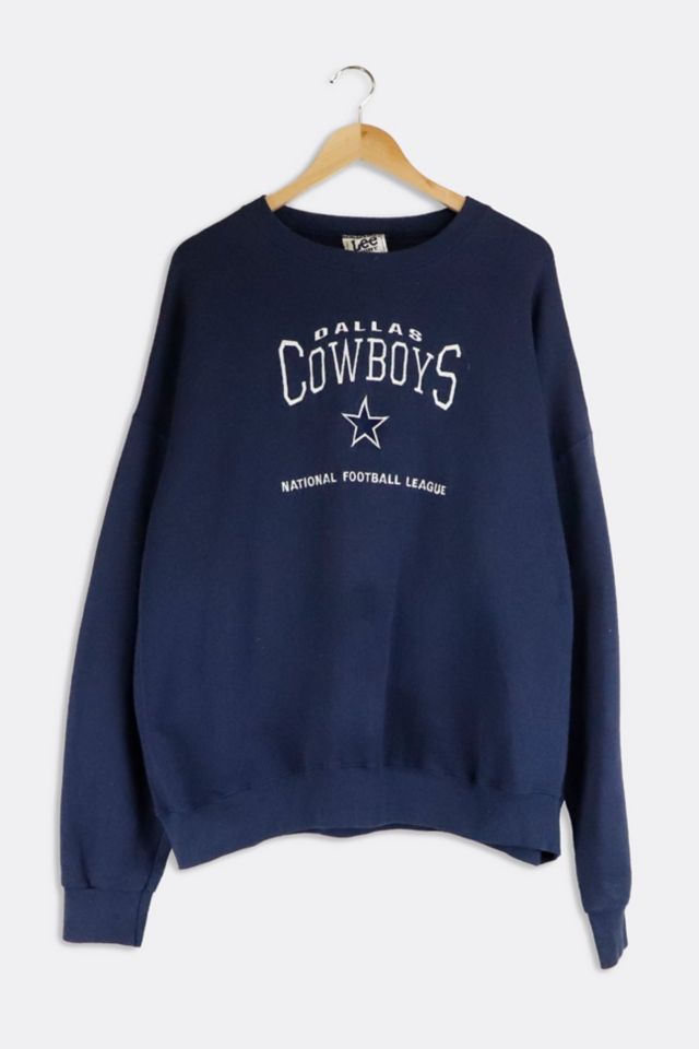 dallas cowboys embroidered sweatshirt