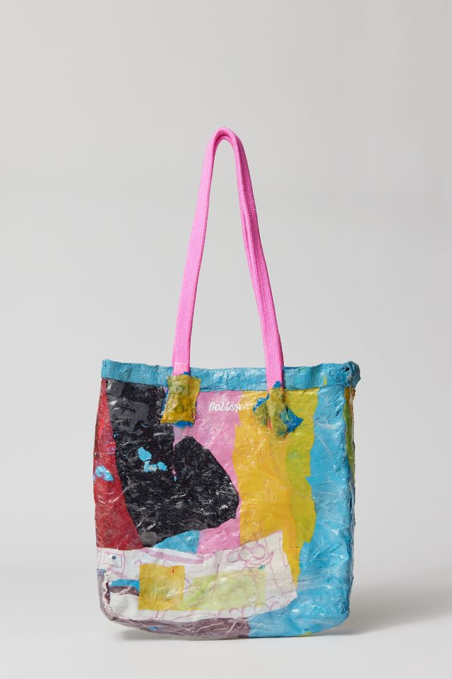 plastic tote bag