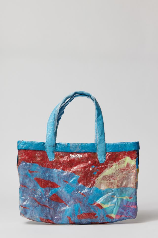 Urban Renewal Bolsón Small Recycled Plastic Tote Bag in Blue