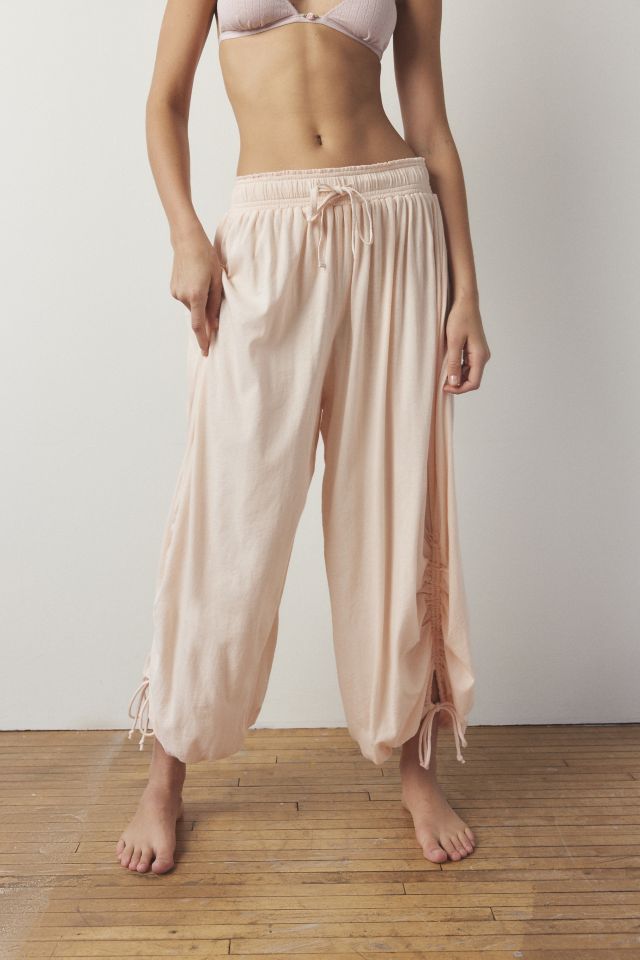 【U LAN】Oti brushed balloon jogger pants Balloon plush joggers - Women's fashion | Stradivarius