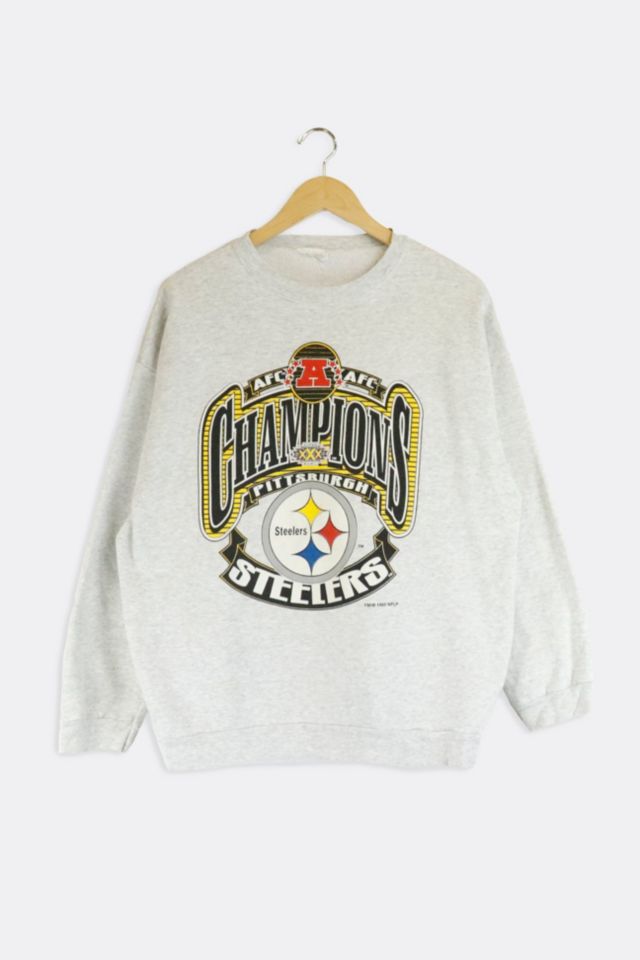 Vintage Color Block Pittsburgh Steelers Sweatshirt (1995) 