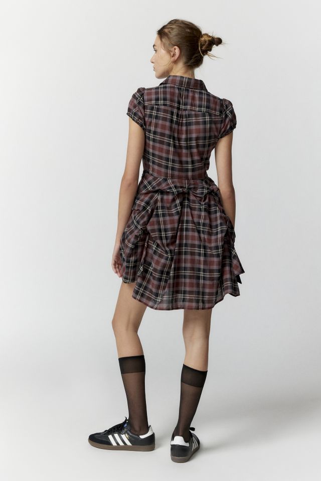 BDG Max Plaid Mini Dress #3