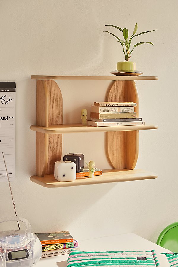 Urban Outfitters Silas Wall Shelf In Natural At