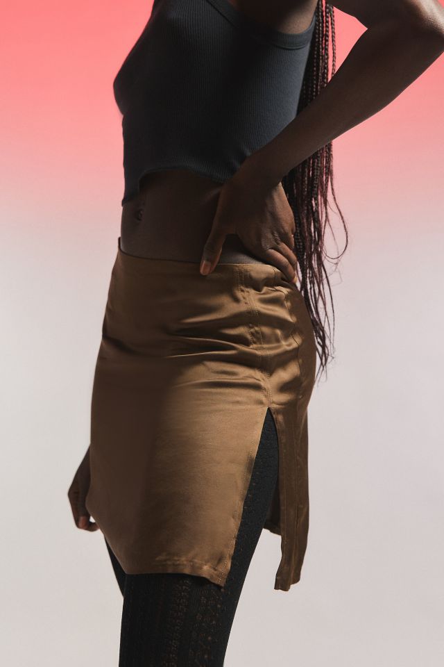 Honor The GIft Satin Mini Skirt #2