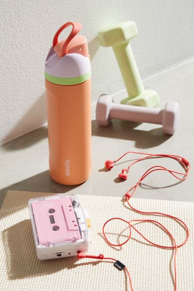 Owala Uo Exclusive Free Sip 24 Oz. Water Bottle In Neon Punch At Urban Outfitters In Orange