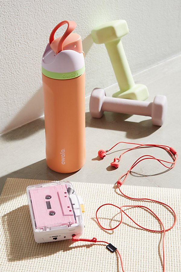 Owala Uo Exclusive Free Sip 24 Oz. Water Bottle In Neon Punch At Urban Outfitters In Orange