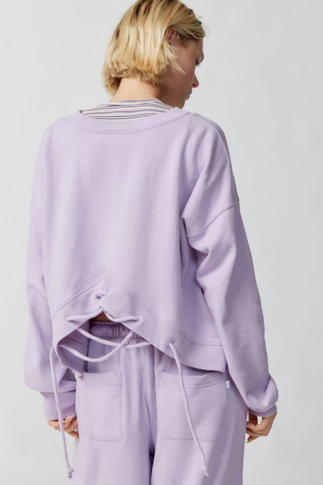 Out From Under Jayce Lace-Up Sweatshirt #3
