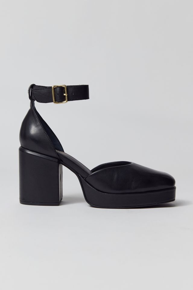 Seychelles Gleaming Ankle Strap Platform Heel #1