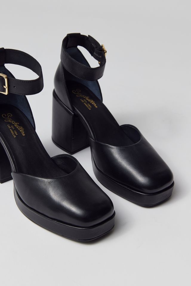 Seychelles Gleaming Ankle Strap Platform Heel #4