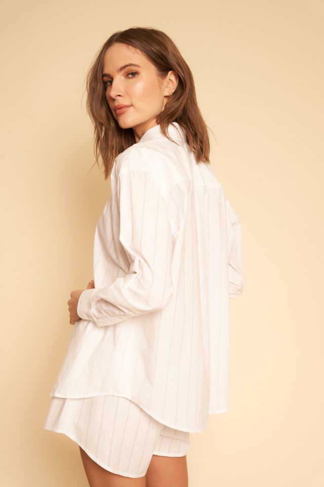 Whimsy + Row Organic Cotton Button-Down Shirt #1