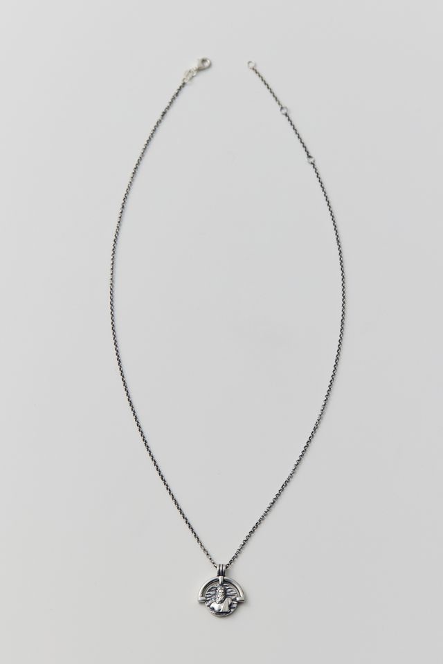 Serge DeNimes Silver Thunder Necklace | Urban Outfitters Canada