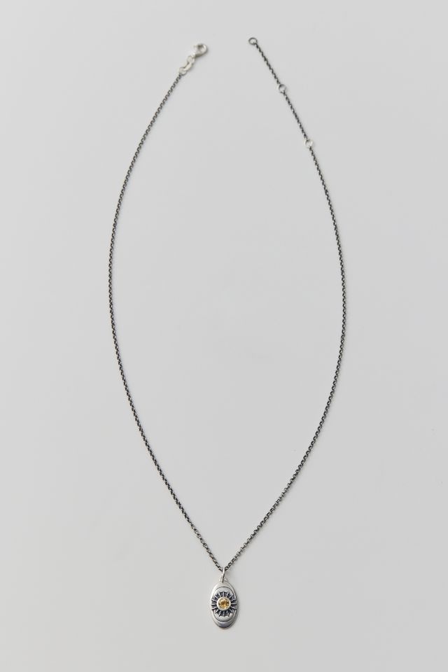 Serge DeNimes Silver Helios Necklace | Urban Outfitters