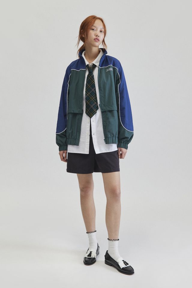 X-girl Contrast Piping Windbreaker Jacket | Urban Outfitters