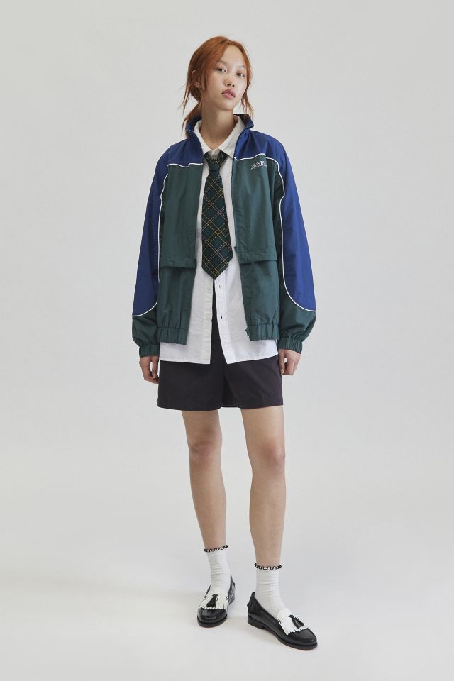 X-girl Contrast Piping Windbreaker Jacket | Urban Outfitters Canada