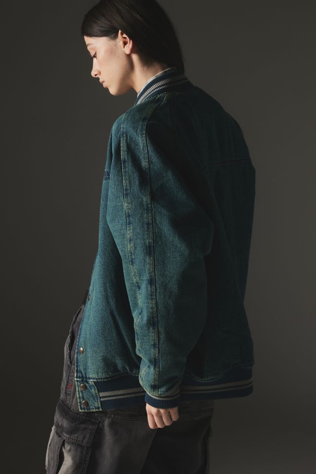 X-Girl Denim Bomber Jacket #3