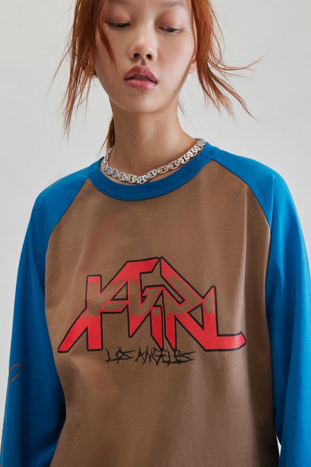 X-girl Metal Logo Long Sleeve Tee #1