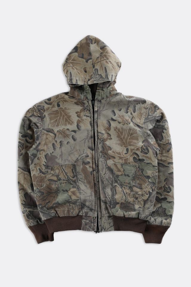 Vintage Camo Hooded Jacket | Urban Outfitters