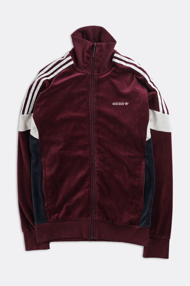 Vintage Adidas Velour Track Jacket | Urban Outfitters
