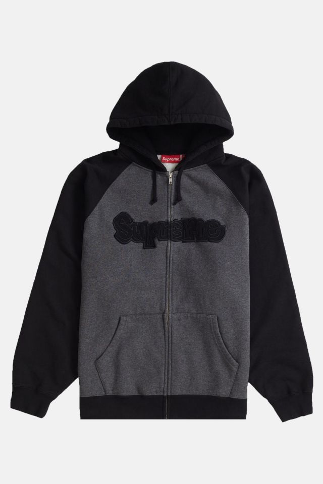 Supreme Gonz Appliqué Zip Up Hooded Sweatshirt | Urban Outfitters