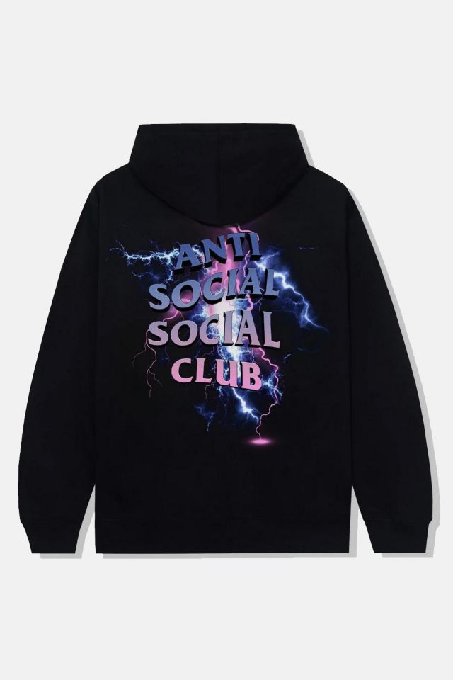 Anti Social Social Club Bolt From The Blue Hoodie | Urban Outfitters