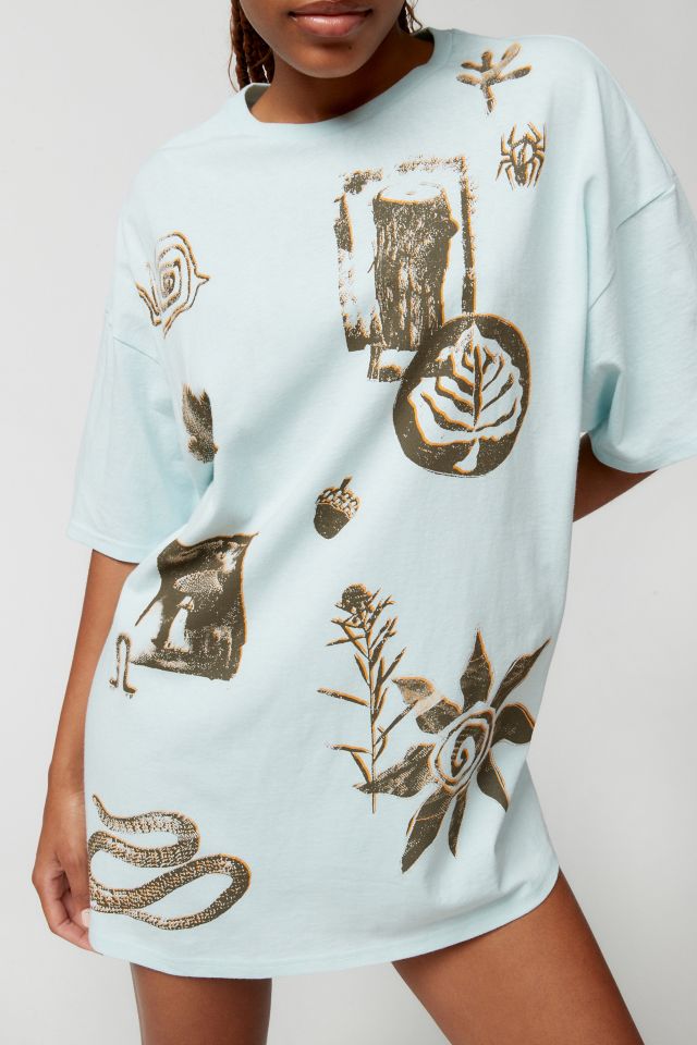 Robe T-Shirt UO Bitmap Nature #2