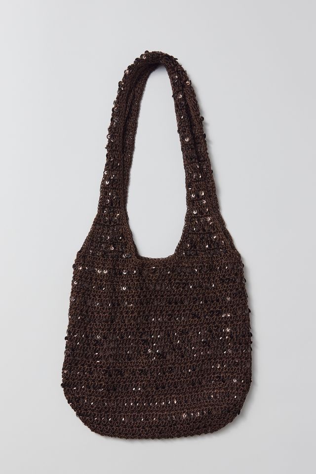 Sequin hot sale slouch bag