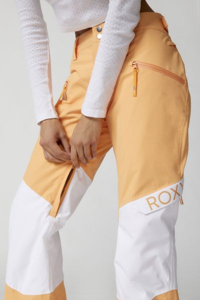 Roxy X Chloe Kim Woodrise Ski Pant in Orange, Women's at Urban Outfitters