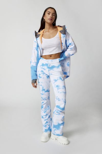 ROXY X CHLOE KIM SNOW PANT IN BLUE, WOMEN'S AT URBAN OUTFITTERS