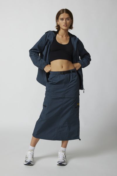 Worship Ring Rosie Zip-Off Midi Skirt | Urban Outfitters Canada