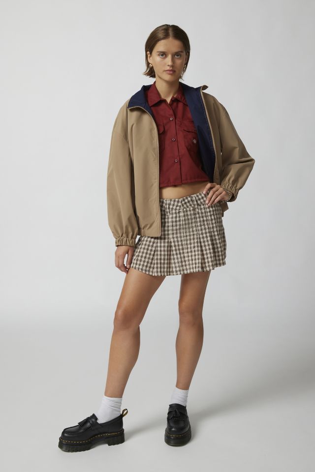 WORSHIP SUPPLIES Square Eyes Pleated Mini Skirt #2