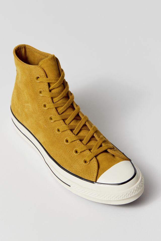 Converse high shop tops mustard yellow