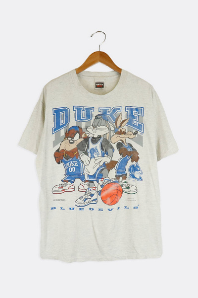 Vintage 1993 NCAA Looney Tunes Duke University Blue Devils T Shirt