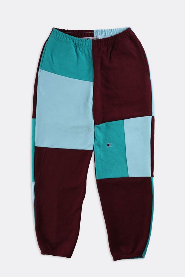 Frankie Collective Rework Champion Patchwork Sweatpants 080 | Urban ...