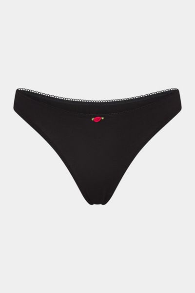 RAT BOI Low Rise Lace Trim Thong